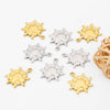 Stainless Steel Jewelry Accessories Sun Pendant Fashionable Nonfading Vacuum Furnace Electroplated Necklace Bracelet Diy