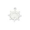 Stainless Steel Jewelry Accessories Sun Pendant Fashionable Nonfading Vacuum Furnace Electroplated Necklace Bracelet Diy