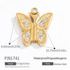 Stainless Steel Jewelry Accessories Sun Seahorse Butterfly Pendant Handmade Dripping Oil Necklace Bracelet Pendant