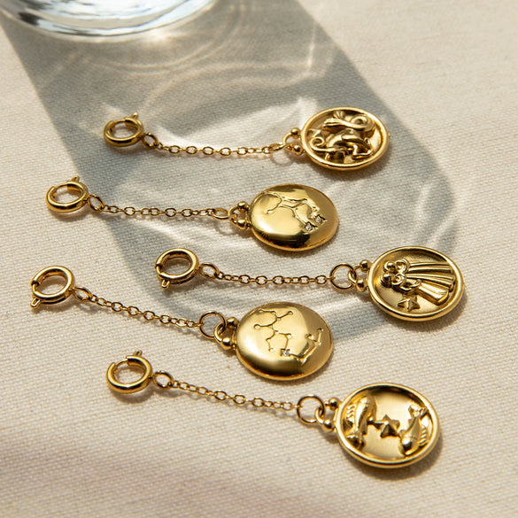 Stainless Steel Jewelry Accessories Twelve Constellations Bikini Pendant Electroplated