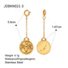 Stainless Steel Jewelry Accessories Twelve Constellations Bikini Pendant Electroplated