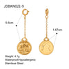 Stainless Steel Jewelry Accessories Twelve Constellations Bikini Pendant Electroplated