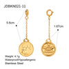 Stainless Steel Jewelry Accessories Twelve Constellations Bikini Pendant Electroplated