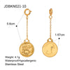 Stainless Steel Jewelry Accessories Twelve Constellations Bikini Pendant Electroplated