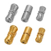 Stainless Steel Jewelry Accessories With Peanut Buckle And Totem Pattern Electroplated