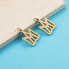 Stainless Steel Jewelry Accessories With Star Logo Pattern And Electroplated Mayday Concert Pendant