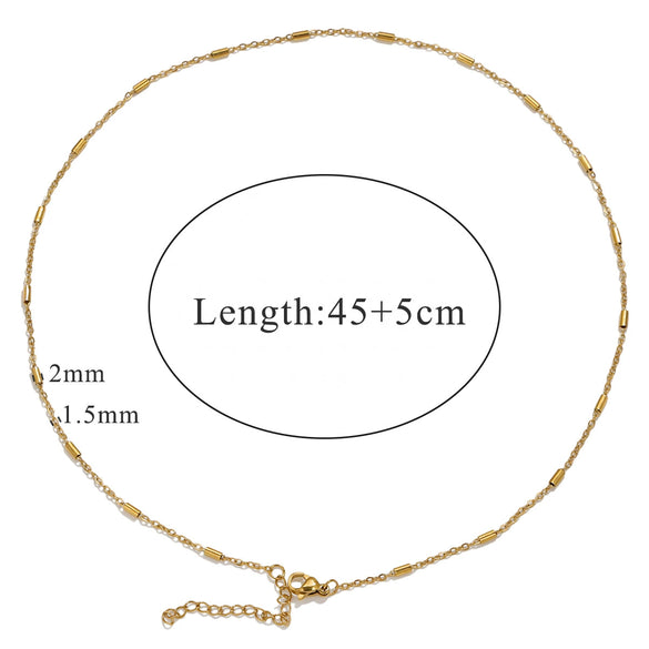 Stainless Steel Jewelry Chain Accessories With Dragon Pattern Handmade Electroplating Craft Minimalist Necklace Bracelet