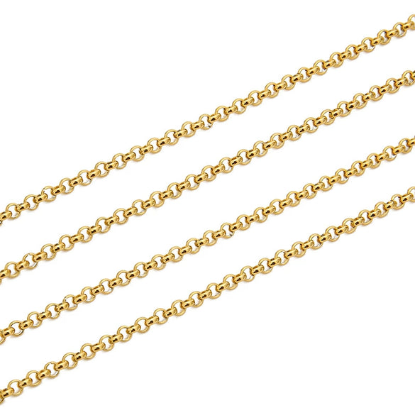 Stainless Steel Jewelry Fashion Necklace With Electroplating Treatment