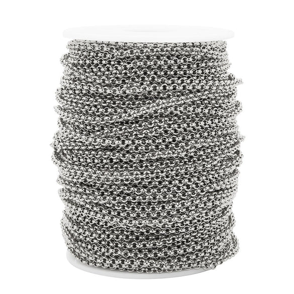 Stainless Steel Jewelry Fashion Necklace With Electroplating Treatment