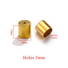 Stainless Steel Jewelry Fish Pattern Hanging Bucket Perforated Buckle Handmade Accessories
