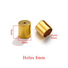 Stainless Steel Jewelry Fish Pattern Hanging Bucket Perforated Buckle Handmade Accessories