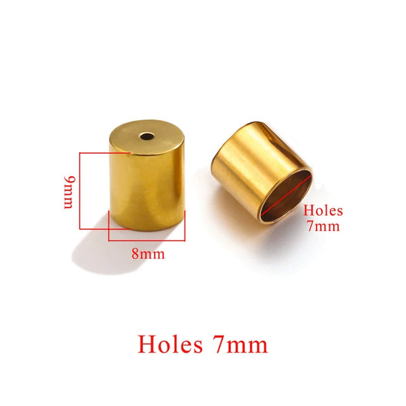 Stainless Steel Jewelry Fish Pattern Hanging Bucket Perforated Buckle Handmade Accessories