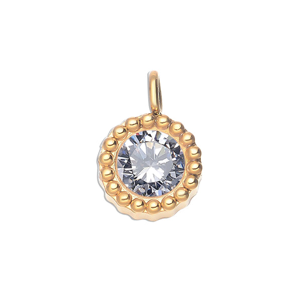 Stainless Steel Jewelry With Diamond Zircon In Round Love Fivepointed Star Eyes Oval Water Drop Shapes Electroplated Earrings Bracelet Necklace Diy Accessories