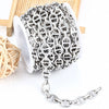 Stainless Steel Jewelry With Pig Nose Buckle For Men And Women Electroplated Japanese Chain For Necklace Bracelet Diy