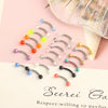 Stainless Steel 18K Electroplated The Crown Pattern Microinlaid Zircon Unisex Ear Nail Screw Ball Fashion Earrings