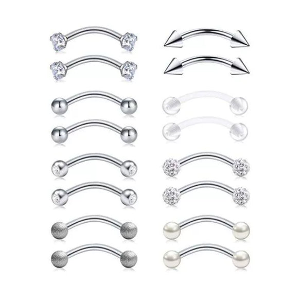 Stainless Steel 18K Electroplated The Crown Pattern Microinlaid Zircon Unisex Ear Nail Screw Ball Fashion Earrings