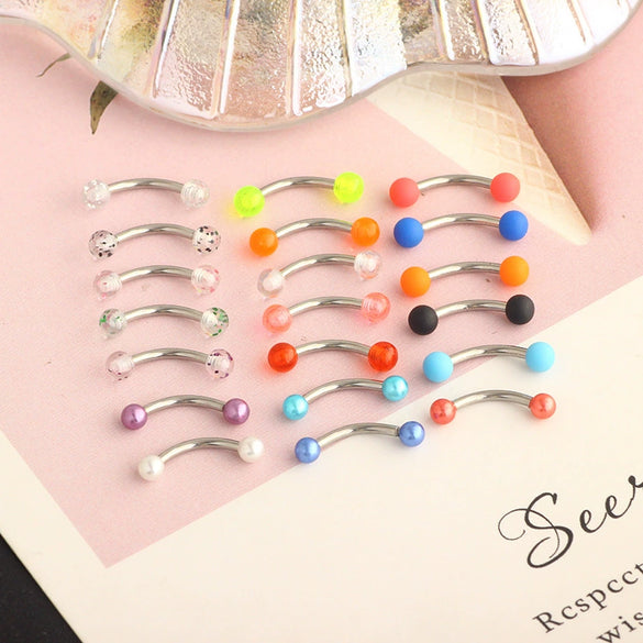Stainless Steel 18K Electroplated The Crown Pattern Microinlaid Zircon Unisex Ear Nail Screw Ball Fashion Earrings