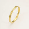 Stainless Steel 18K Geometric Pattern Electroplated Women's Bracelet Jewelry Wholesale