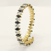 Stainless Steel 18K Geometric Women's Electroplated Bracelet