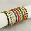 Stainless Steel 18K Geometric Women's Electroplated Bracelet