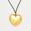 Stainless Steel 18K Gold Electroplated Fashion Love Pendant Necklace For Women
