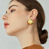Stainless Steel 18K Gold Electroplated Geometric Fashion Women's Earrings
