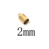 Stainless Steel 18K Gold Plated Bucket Cylinder Diy Jewelry Accessories Chain Buckle Rope Buckle Connecting Buckle With Electroplating