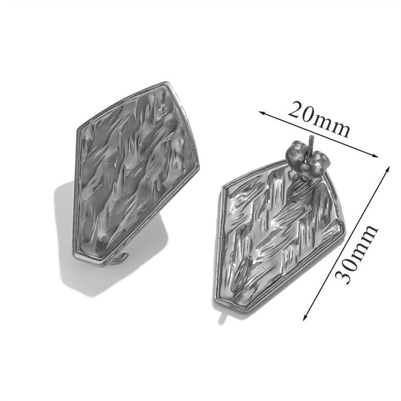 Stainless Steel 18K Gold Plated Electroplated Fish Pattern Diy Earrings Making Supplies Jewelry Accessories