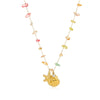 Stainless Steel 18K Gold Plated Starfish Pendant Necklace For Women