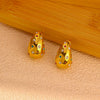 Stainless Steel 18K Gold Plated Women's Drop Earrings Jewelry