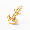 Stainless Steel Key Rudder Anchor Conch Retro Marine Hip Hop Fashion Jewelry Pendant