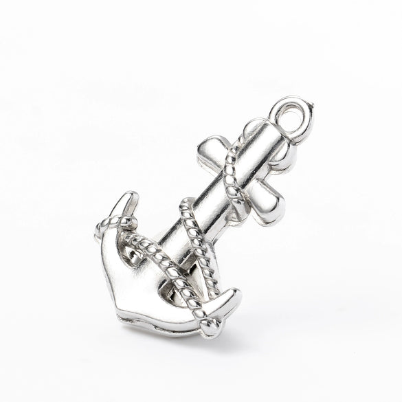 Stainless Steel Key Rudder Anchor Conch Retro Marine Hip Hop Fashion Jewelry Pendant