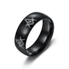 Stainless Steel Letter G Ring With Polished Finish Unisex Statement Jewelry For Wholesale