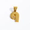 Stainless Steel Letter Necklace Electroplated Minimalist Accessories