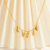 Stainless Steel Letter Pendant 18K Gold Plated Fashion Jewelry Accessories