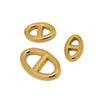 Stainless Steel Letter Theta Pendant Hip Hop Jewelry Accessories With 18K Gold Color Electroplating