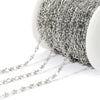 Stainless Steel Lip Chain Electroplated Fashion Apparel Jewelry Necklace Chain Accessories