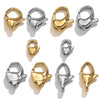 Stainless Steel Lobster Clasp Bracelet Necklace Buckle Diy Jewelry Accessories With Totem Pattern And Electroplating Finish