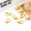 Stainless Steel Lobster Clasp Jewelry With Vacuum Colorpreserving And Electroplating For Diy Connection Featuring A Large Number Of Spot