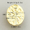 Stainless Steel Lotus Leaf Oval Retro Geometric Goldplated Electroplated Unisex Ring