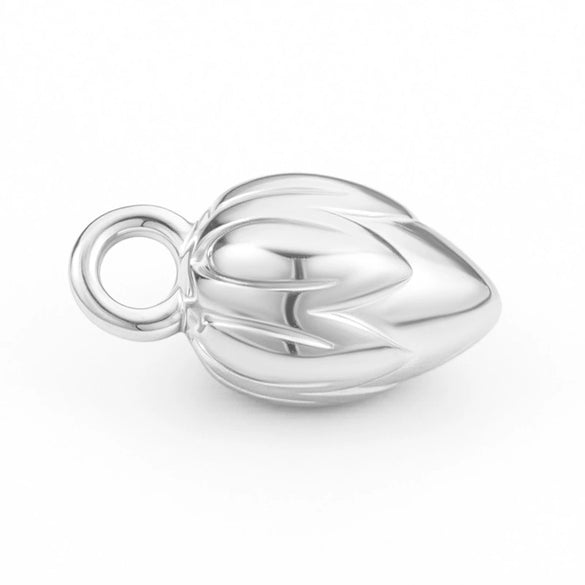 Stainless Steel Lotus Pendant Necklace Bracelet Diy Hand Rope Pendant Vacuum Color Retention Electroplated Gold