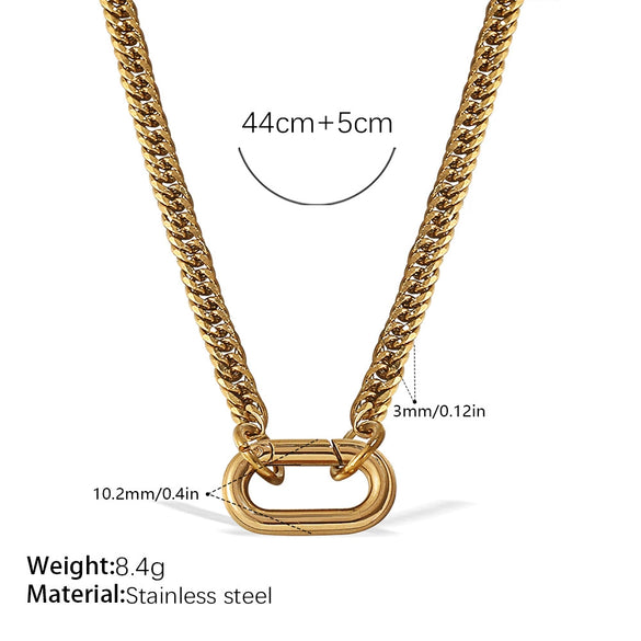 316L Stainless Steel Love Hollow Croissant Bracelet With Natural Stone Pearl Electroplating