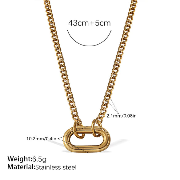 316L Stainless Steel Love Hollow Croissant Bracelet With Natural Stone Pearl Electroplating