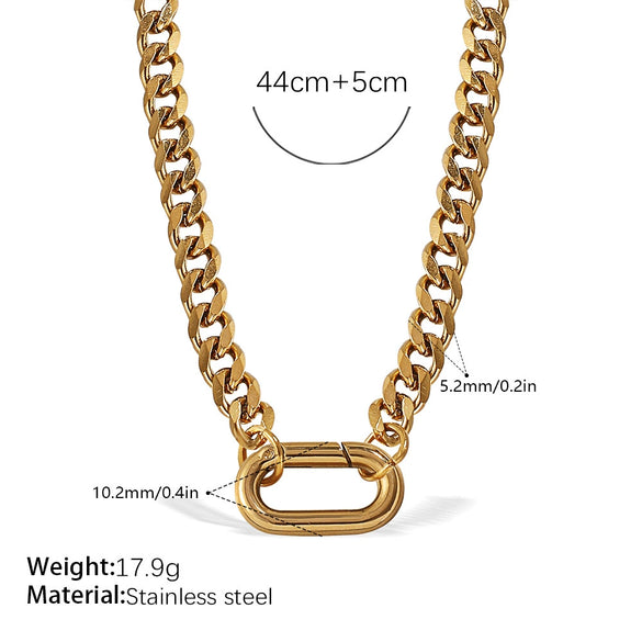 316L Stainless Steel Love Hollow Croissant Bracelet With Natural Stone Pearl Electroplating