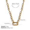 316L Stainless Steel Love Hollow Croissant Bracelet With Natural Stone Pearl Electroplating