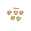 Stainless Steel Love Pendant Vacuum Electroplated Diy Couple Necklace