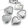 Stainless Steel Love Photo Box Pendant With Vintage Embossed Pattern And Electroplating For Necklace Jewelry Accessories