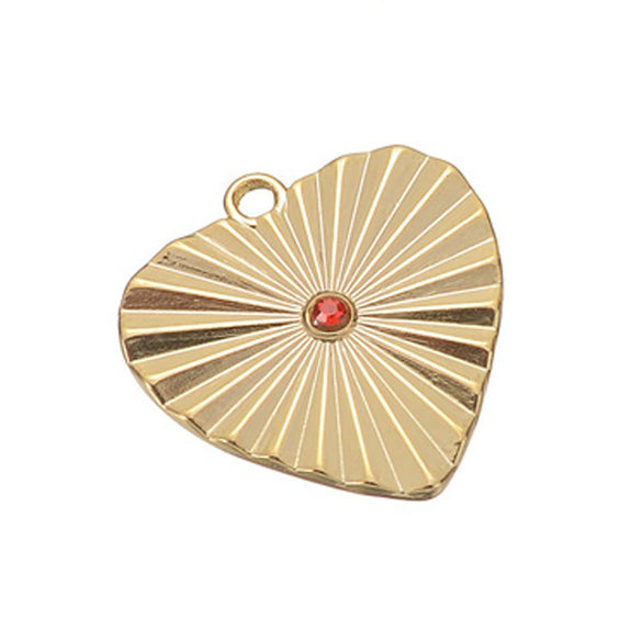 Stainless Steel Love Shaped Oil Pressure Pleated Pattern Tag Pendant Electroplated Bracelet Necklace Accessories