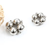Stainless Steel Magnet Buckle Jewelry Accessories For Necklace And Bracelet Round Shape Mirror Polished