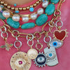 Stainless Steel Marine Life Fashion Pendant With Furnace Vacuum Plating And 18K Gold Color Preservation